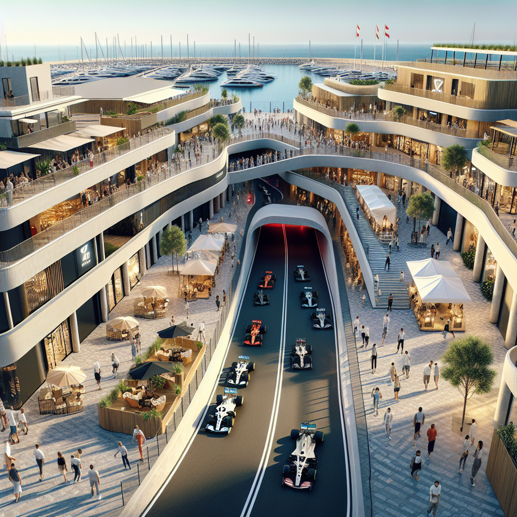 Reclaimed Land Retail Scheme Ready for Monaco Grand Prix Weekend